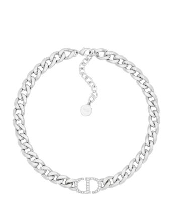 Christian Dior Women's 30 Montaigne Necklace Silver