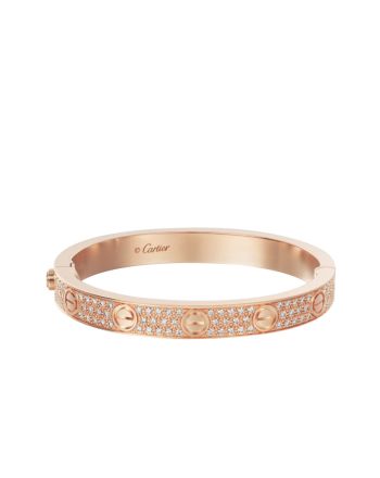 Cartier Women's Love Bracelet, Diamond-Paved