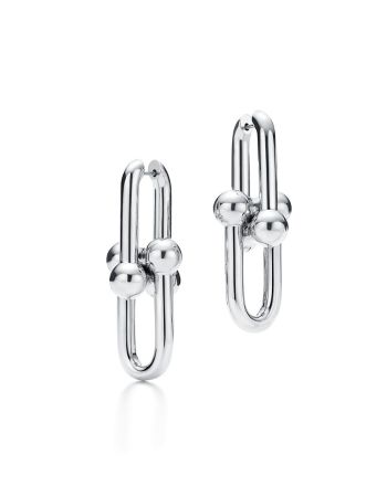 Tiffany Women's Link Earrings Silver