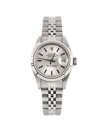 Oyster Perpetual Datejust Automatic Watch Stainless Steel and White Gold 26