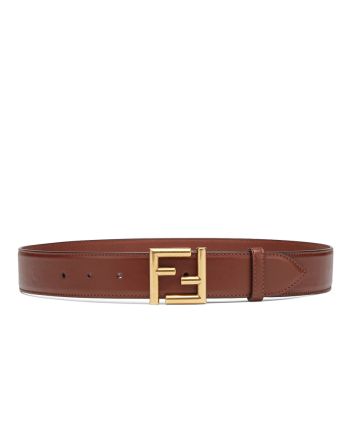 Fendi Natural-Coloured Leather Belt